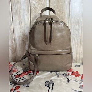 HOBO Tan Leather Backpack